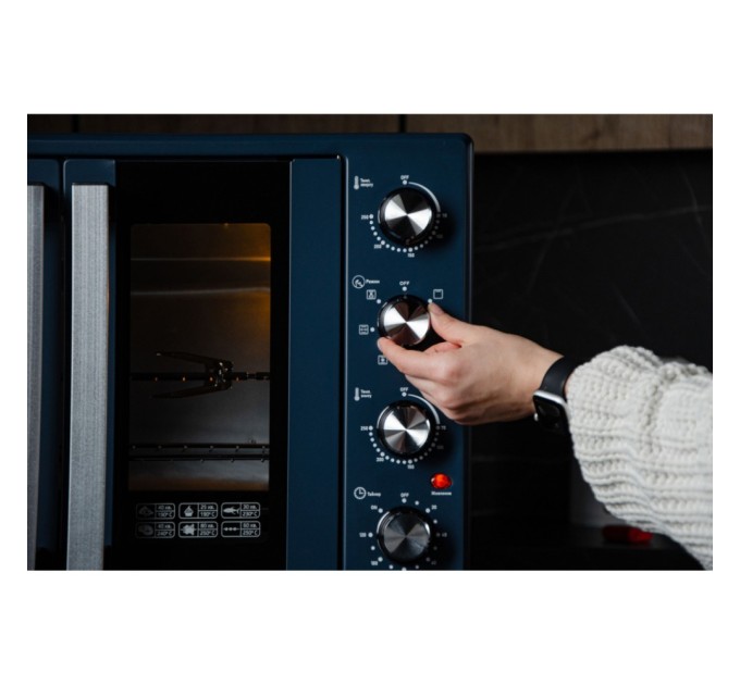 Електропіч Liberton LEO-600 Dark Blue