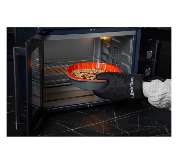 Електропіч Liberton LEO-600 Dark Blue