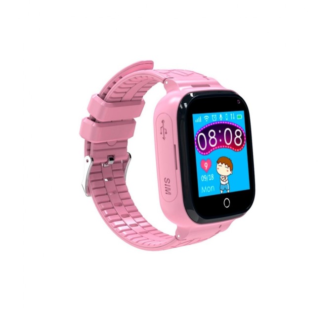 Смарт-годинник Gelius Pro GP-PK007 (Ocean) Pink Kids smart watch with GPS tracker (Pro GP-PK007 (Ocean) Pink)