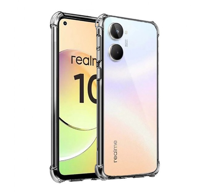 Чохол до мобільного телефона BeCover Anti-Shock Realme 10 Clear (708927)