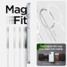 Чохол до мобільного телефона Spigen Apple iPhone 15 Ultra Hybrid MagFit White (ACS06802)