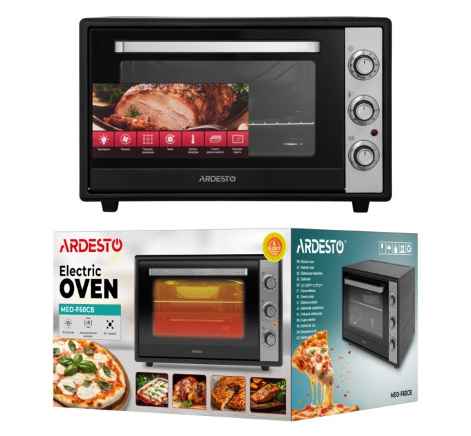 Електропіч Ardesto MEO-F60CB