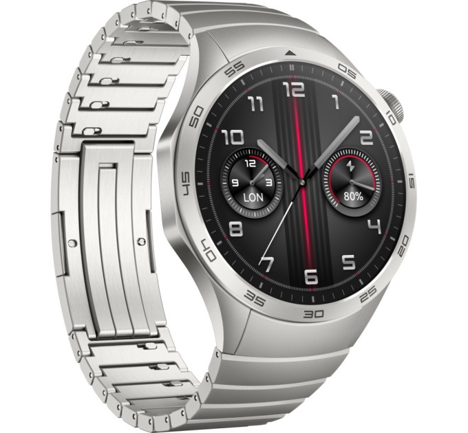 Смарт-годинник Huawei WATCH GT 4 46mm Elite Grey Steel (55020BGU)