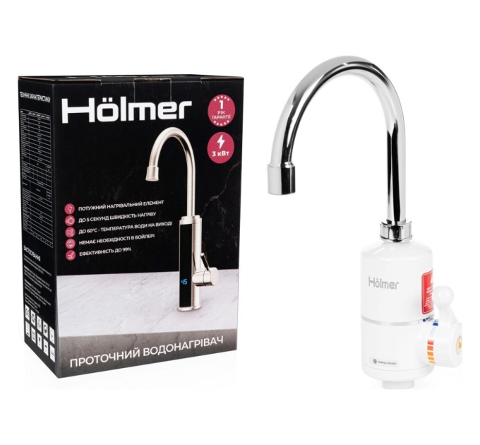Проточний водонагрівач Hölmer HHW-303SH