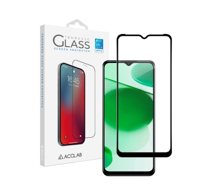 Скло захисне ACCLAB Full Glue Realme C35 (1283126531286)