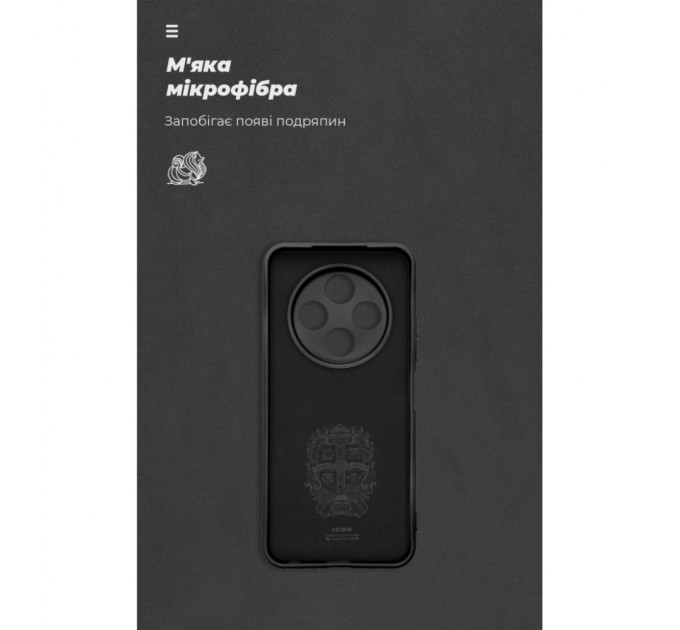 Чохол до мобільного телефона Armorstandart ICON Tecno Spark 30C 4G (kl5) Camera cover Black (ARM81203)