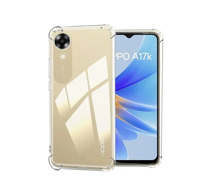 Чохол до мобільного телефона BeCover Oppo A17k 4G Clear (709344)