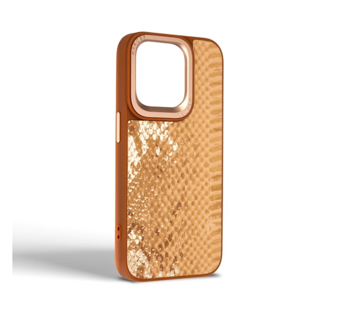 Чохол до мобільного телефона Harder Snake Pattern Apple iPhone 15 Pro Beige (ARM76794)