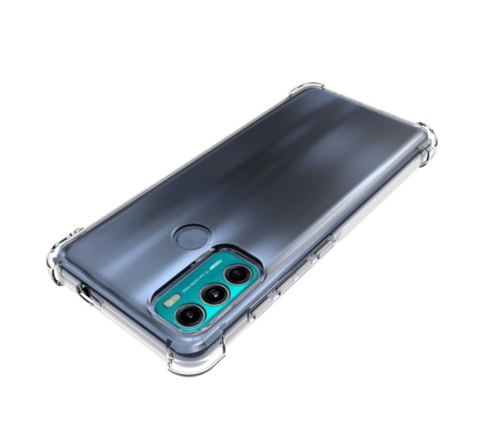 Чохол до мобільного телефона BeCover Anti-Shock Motorola Moto G60 Clear (706962)