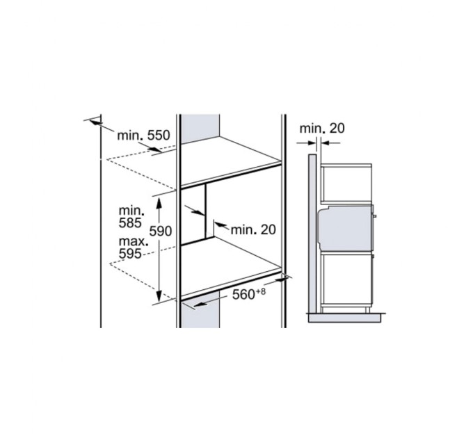 Духова шафа Bosch HUA736EA0T