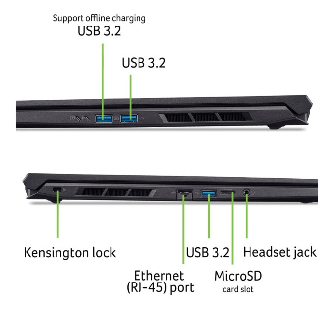 Ноутбук Acer Nitro V 16 ANV16-72-58YH (NH.QUSEU.003)