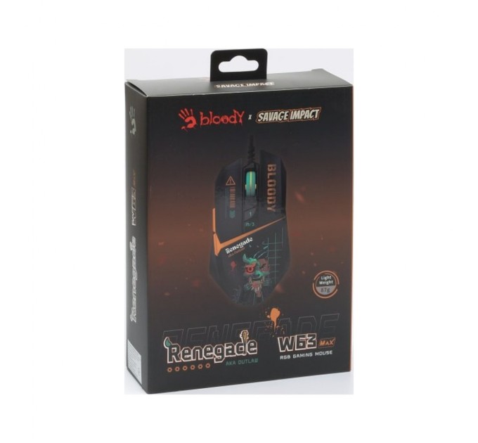 Мишка A4Tech W63 Max USB Renegade Midnight (4711422003710)