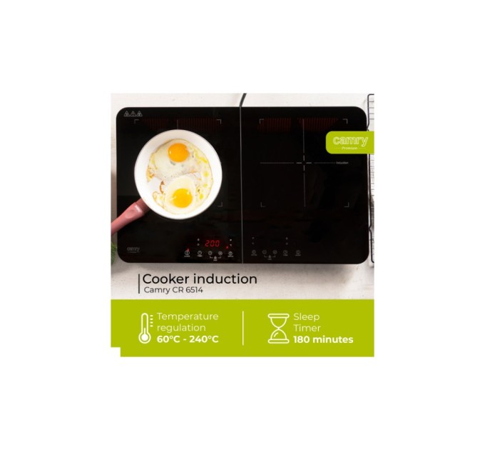 Настільна плита Camry CR 6514