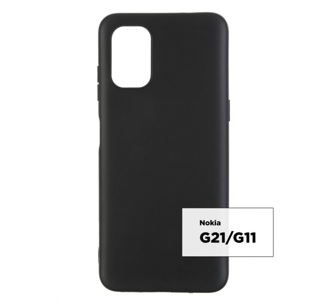 Чохол до мобільного телефона Armorstandart Matte Slim Fit Nokia G21 / G11 Black (ARM61714)