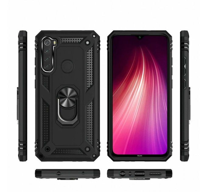 Чохол до мобільного телефона BeCover Military для Xiaomi Redmi Note 8 Black (704595)