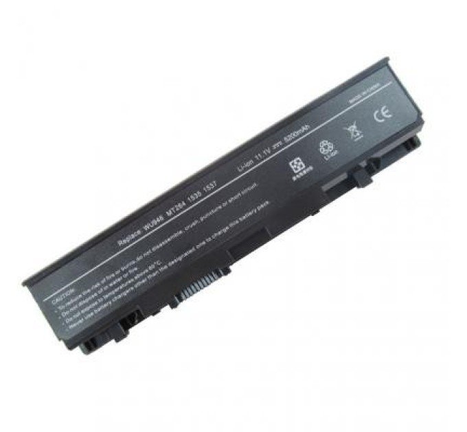 Акумулятор до ноутбука AlSoft Dell Studio 1535 WU946 5200mAh 6cell 11.1V Li-ion (A41091)