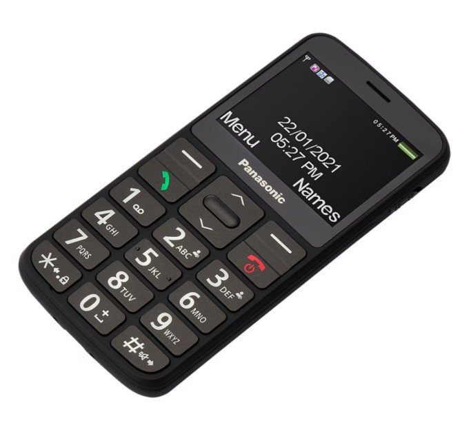 Мобільний телефон Panasonic KX-TU160 Black (KX-TU160EXB)