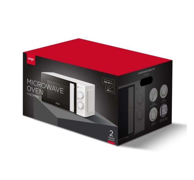 Мікрохвильова піч Ergo Y40MW