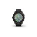Смарт-годинник Garmin fenix 7 Sapph Solar, Carbon Gray DLC Ti w/Black Band, GPS (010-02540-21)