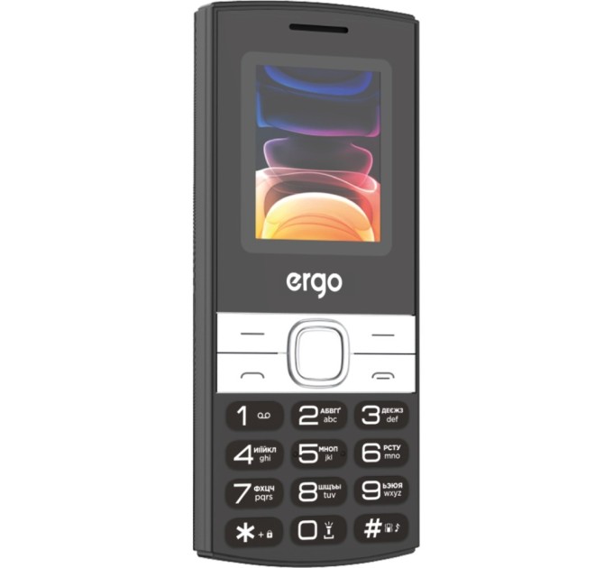 Мобільний телефон Ergo B185 Black