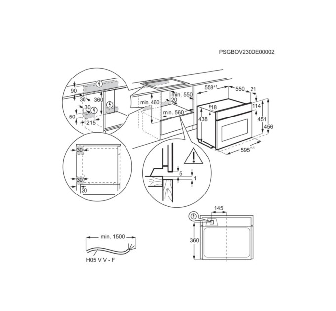 Духова шафа Electrolux LVL8E09Z