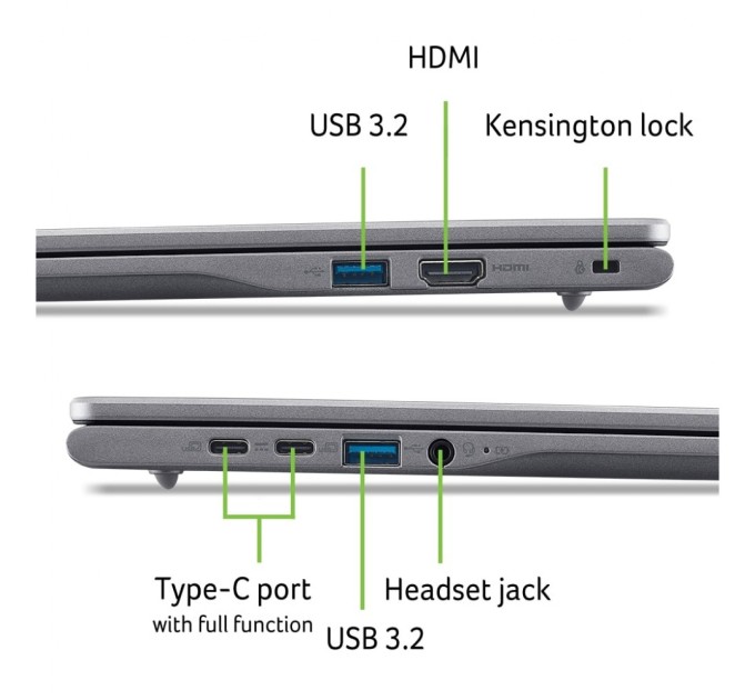 Ноутбук Acer Chromebook Plus CB516-1H (NX.JCLEU.003)