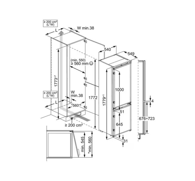 Холодильник Electrolux RNG7TE18S