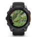 Смарт-годинник Garmin fenix 8 51mm, AMOLED, Glass/SS, SlateGray Steel/Black,BlkBnd, GPS (010-02905-00)