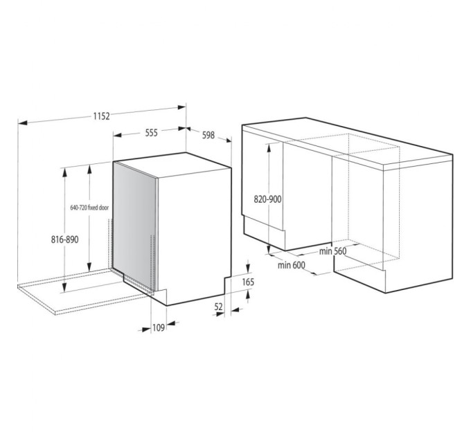 Посудомийна машина Gorenje GV693C60UV