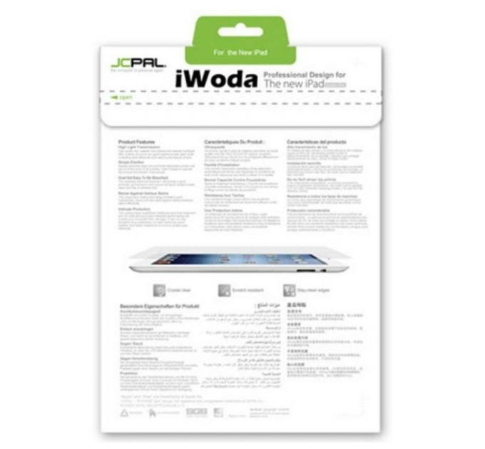 Пленка защитная JCPAL iWoda Premium для iPad 4 (Anti-Glare) (JCP1034)