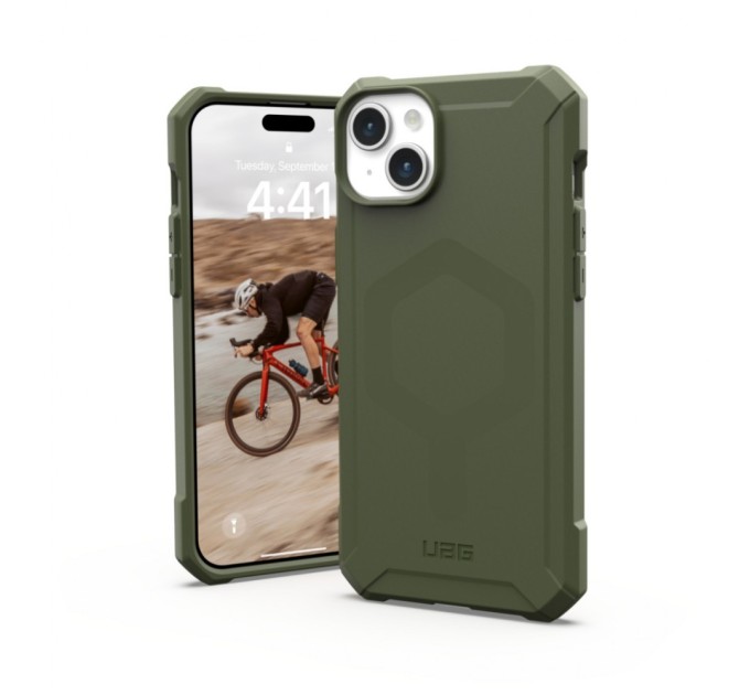 Чохол до мобільного телефона UAG Apple iPhone 15 Plus Essential Armor Magsafe, Olive Drab (114307117272)