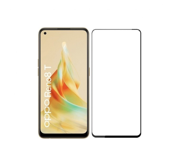 Скло захисне PowerPlant Full screen OPPO Reno 8T (GL602794)