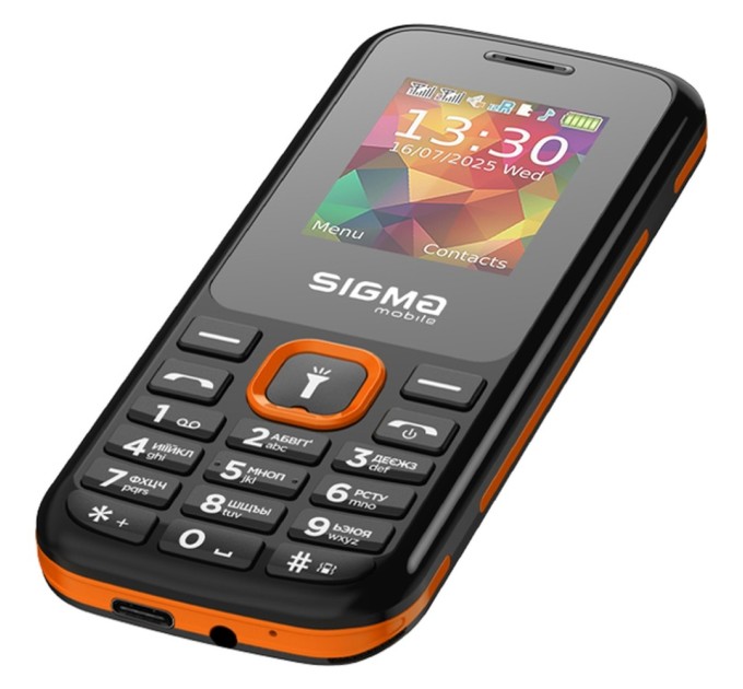 Мобільний телефон Sigma X-style 171 MINI Track Black-Orange (4827798813737)