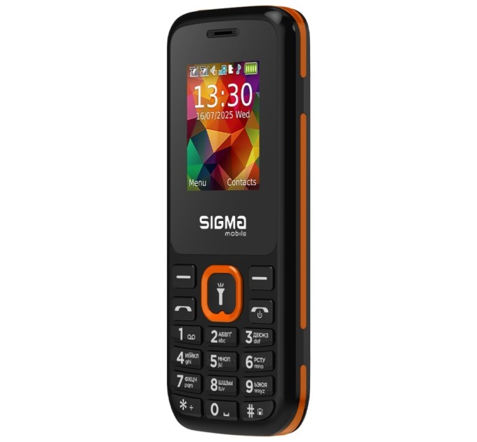 Мобільний телефон Sigma X-style 171 MINI Track Black-Orange (4827798813737)