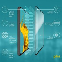 Стекло защитное Piko Full Glue Xiaomi Redmi Note 9 Pro black (1283126501883)