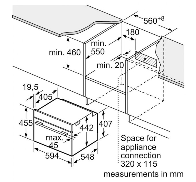 Духова шафа Siemens CM724G1B1