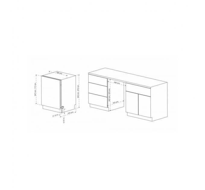 Посудомийна машина Eleyus DWB 60036