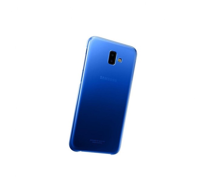 Чохол до мобільного телефона Samsung Galaxy J6+ (J610) Gradation Cover Blue (EF-AJ610CLEGRU)