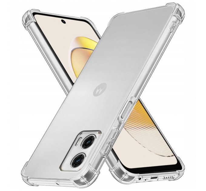 Чохол до мобільного телефона BeCover Anti-Shock Motorola Moto G73 Clear (709827)