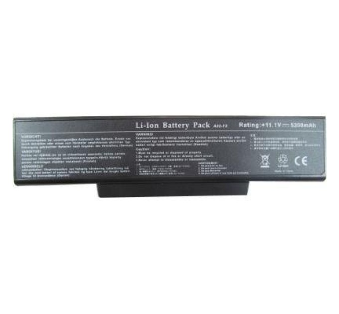 Акумулятор до ноутбука AlSoft Asus A32-F3 5200mAh 6cell 11.1V Li-ion (A41199)