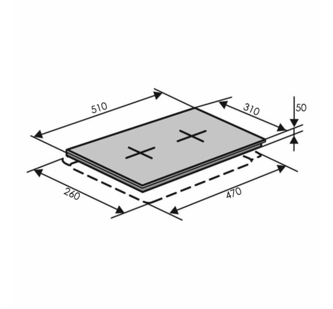 Варочна поверхня Ventolux HG 320 CEST (X) 7