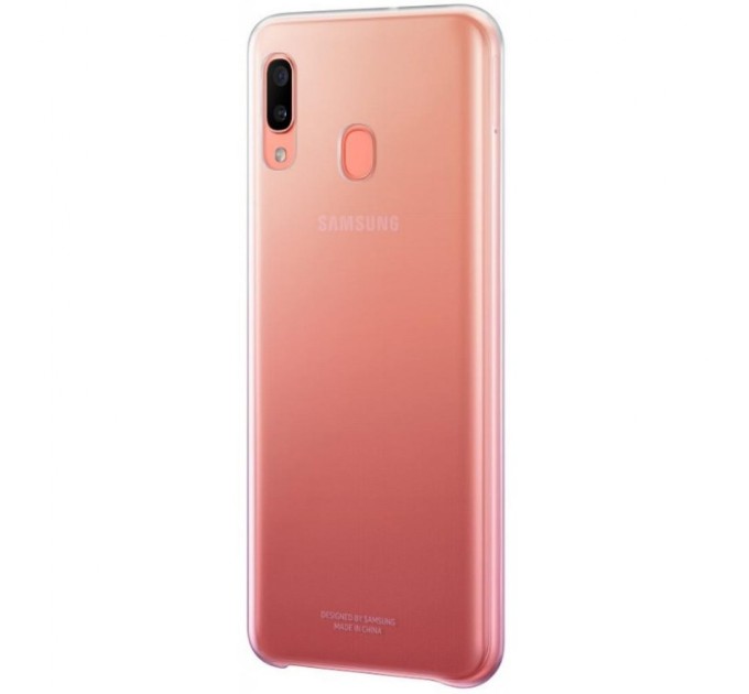 Чохол до мобільного телефона Samsung Galaxy A20 (A205F) Gradation Cover Pink (EF-AA205CPEGRU)