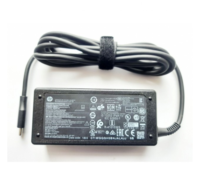 Блок живлення до ноутбуку HP 45W TPN-CA08 15V, TYPE-C (A40335)