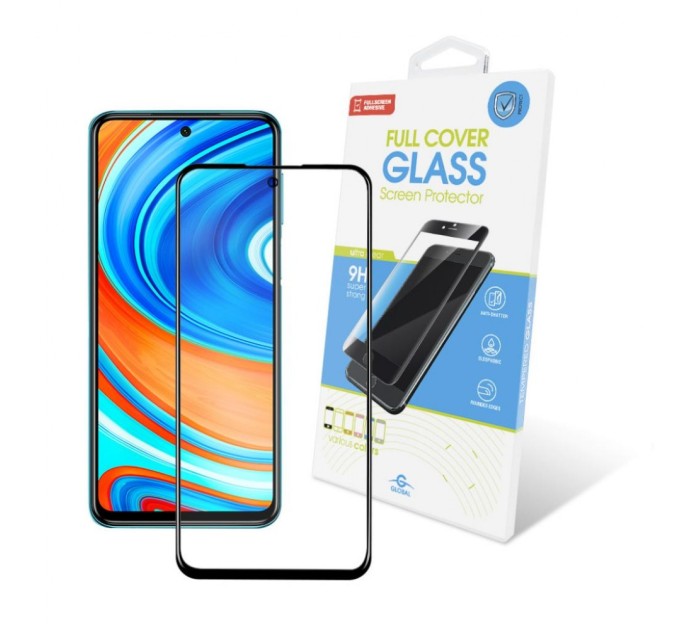 Скло захисне Global Xiaomi Redmi Note 9 Pro Max (1283126498084)