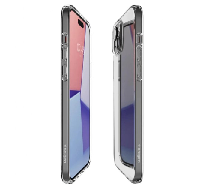 Чохол до мобільного телефона Spigen Apple iPhone 15 Plus Liquid Crystal, Crystal Clear (ACS06647)