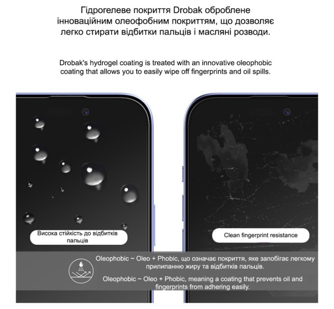 Плівка захисна Drobak Hydrogel Samsung Galaxy S24 FE (383804)