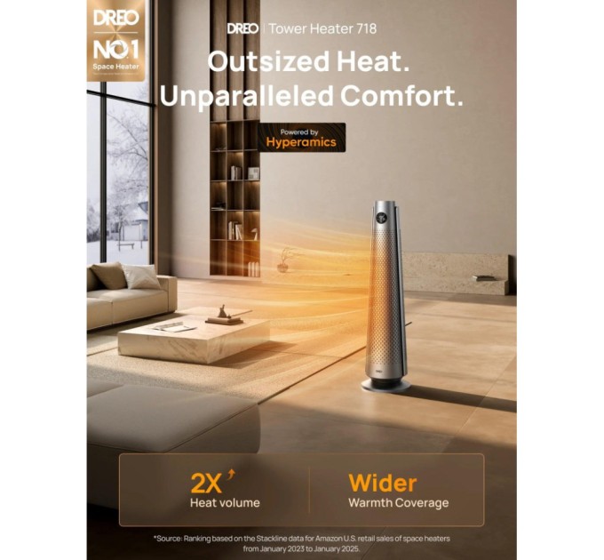 Обігрівач Dreo DR-HSH008