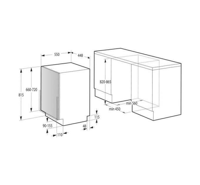 Посудомоечная машина Gorenje GV520E15