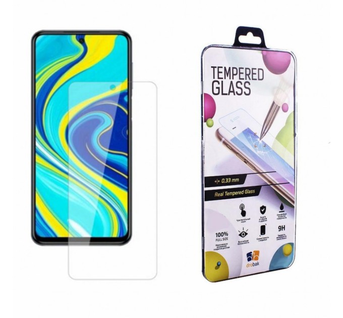 Скло захисне Drobak Xiaomi Redmi Note 9 Pro (Tempered glass) (121290) (121290)