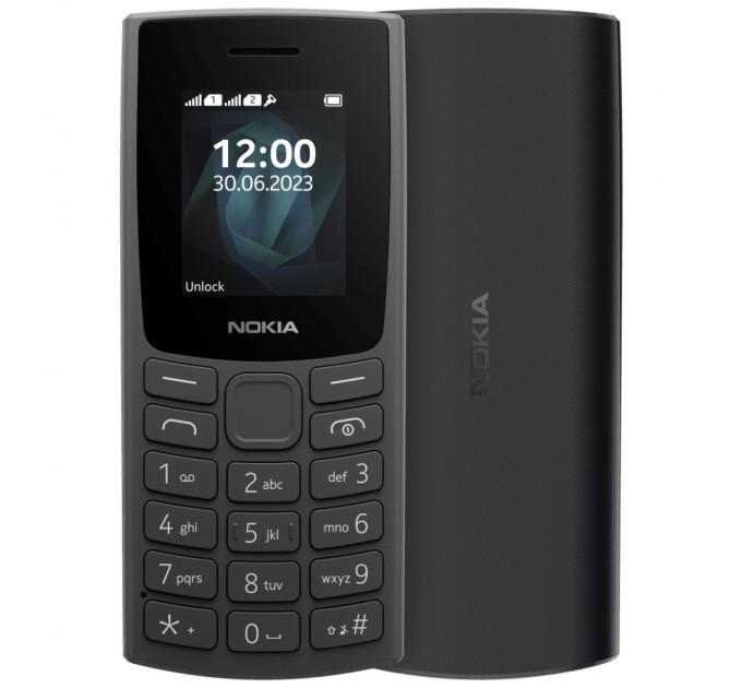 Мобільний телефон Nokia 105 DS 2023 Charcoal